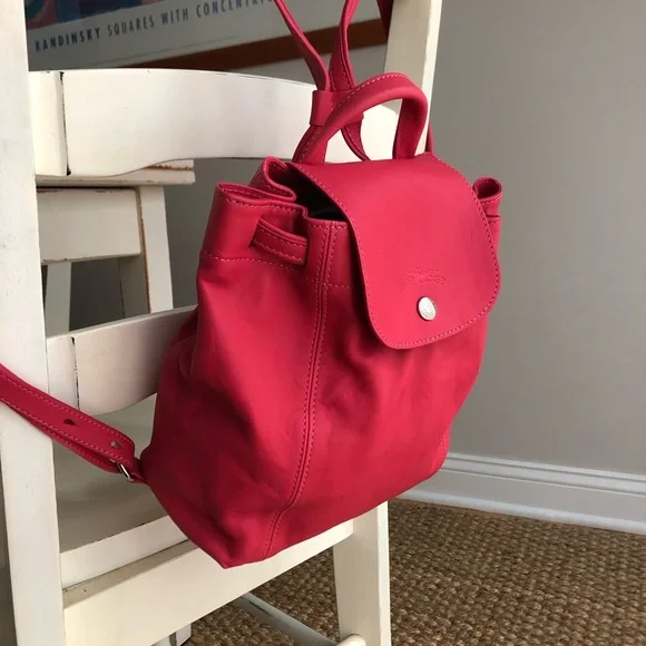Longchamp | Bags | New Longchamp Leather Le Pliage Cuir Mini  display picture 1